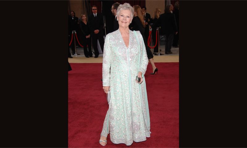 Gown worn by Dame Judi Dench to the 2006 Oscars