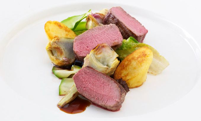 Catered dinner for six at your home including chef and waiter