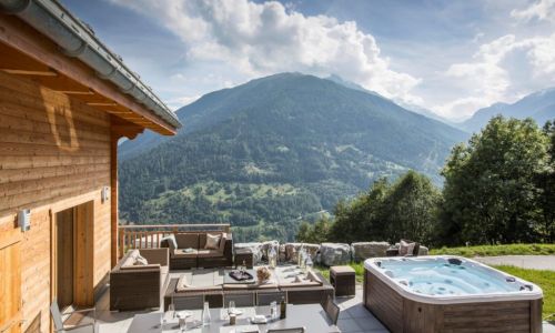 One Week Stay for Ten at Luxury Chalet, Chalet des Etoiles, in Les Masses, Switzerland