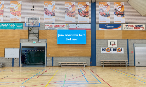 Laat je merk stralen op het LED-scherm van HV KRAS/Volendam