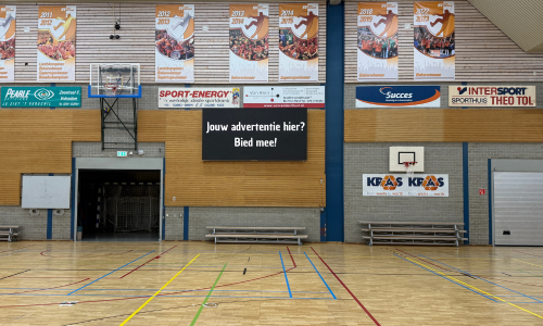 Laat je merk stralen op het LED-scherm van HV KRAS/Volendam