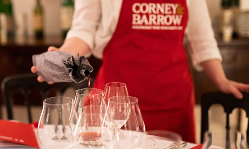 Lunch and Wine Tasting at Corney & Barrow for Four