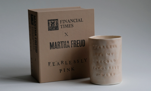 Martha Freud 'Fearless is my second favourite F word' candle