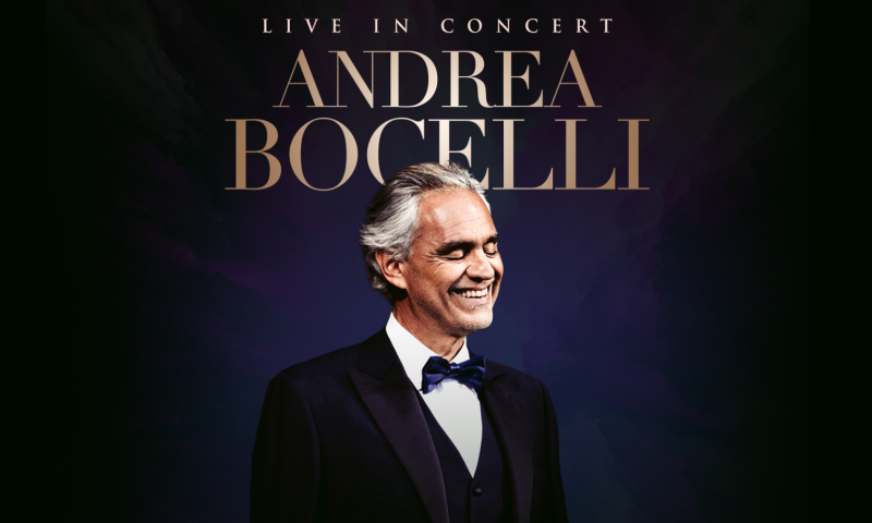 Andrea Bocelli in VIP Box at O2 London for Four