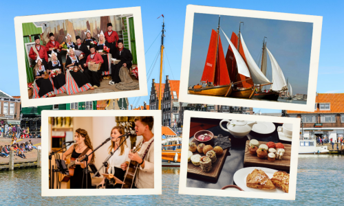 Beleef een klassieke Volendamse dag vol cultuur, smaak en muziek