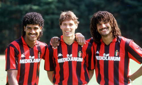 Exclusief AC Milan Trio Kavel – Gesigneerde shirts van Rijkaard, Van Basten en Gullit!
