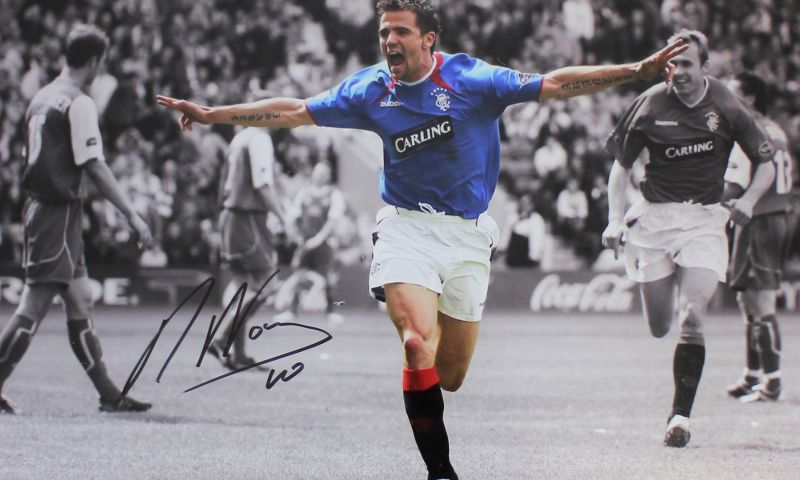 Nacho Novo signed ‘Helicopter Sunday’ Print