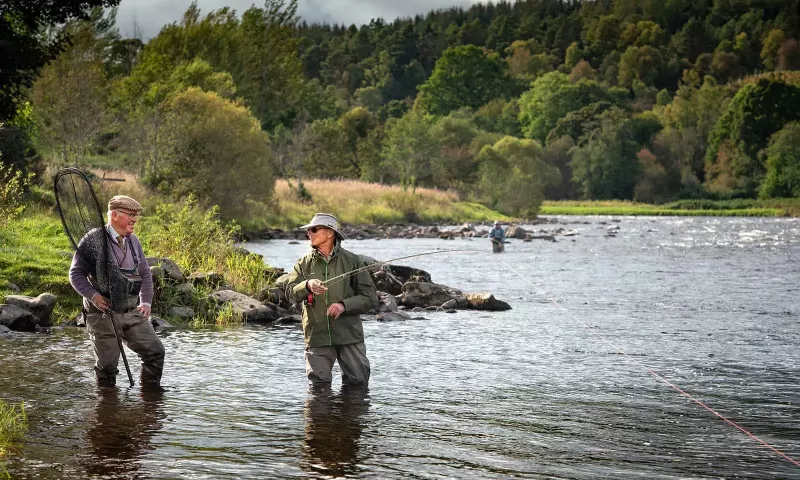 SALMON FISHING IN SCOTLAND FOR 2 PEOPLE
