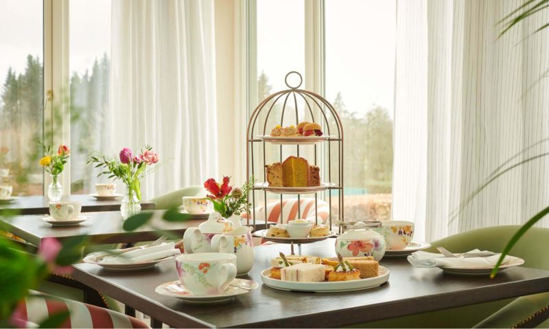 Champagne Afternoon Tea for Four at Cromlix House