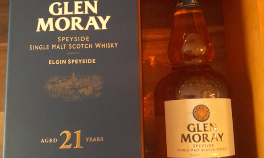 GLEN MORAY 21 YEAR OLD MALT WHISKY