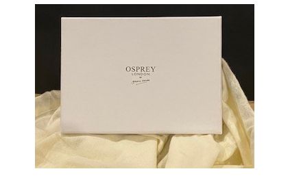 Navy Beaded Evening bag from Osprey London