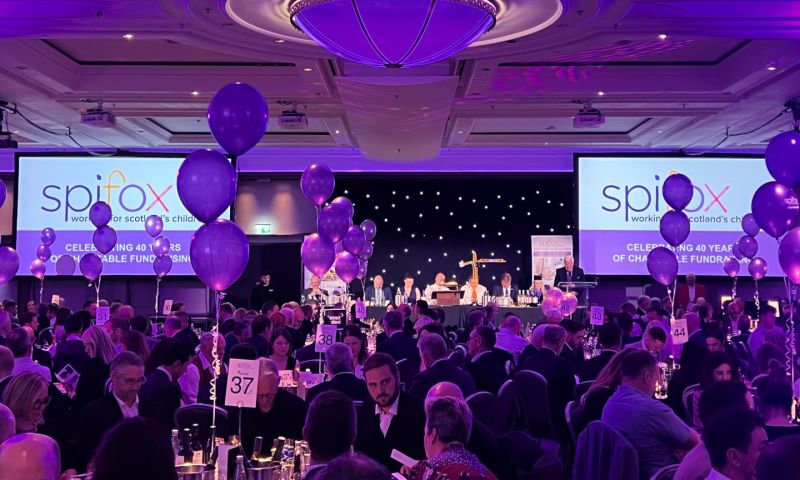 Table at the Spifox Lunch Glasgow