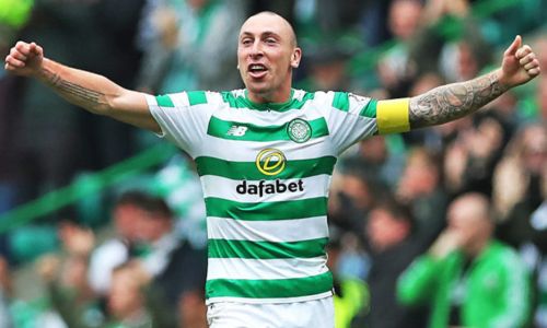 Scott Brown Signed Celtic Top