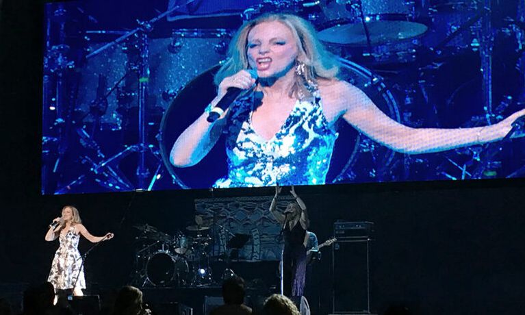 Sparkly Dress Worn by Clare Grogan in Concert