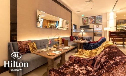 Afternoon Tea for 2 at the Hilton Glasgow's Dilmah Tea Lounge