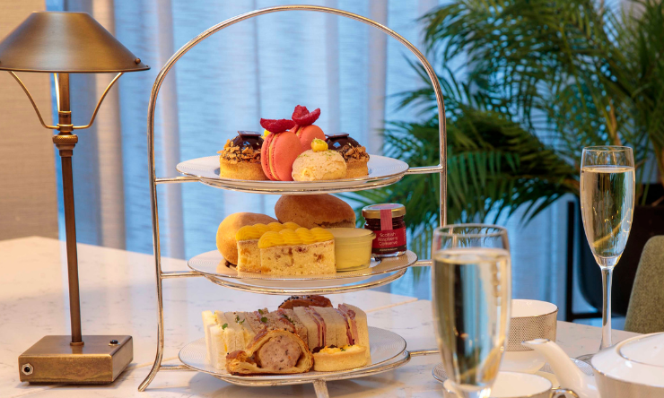 Indulge in Luxurious Champagne Afternoon Tea for Two