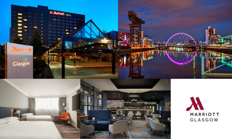 Glasgow Marriott - Overnight Weekend Stay for Two
