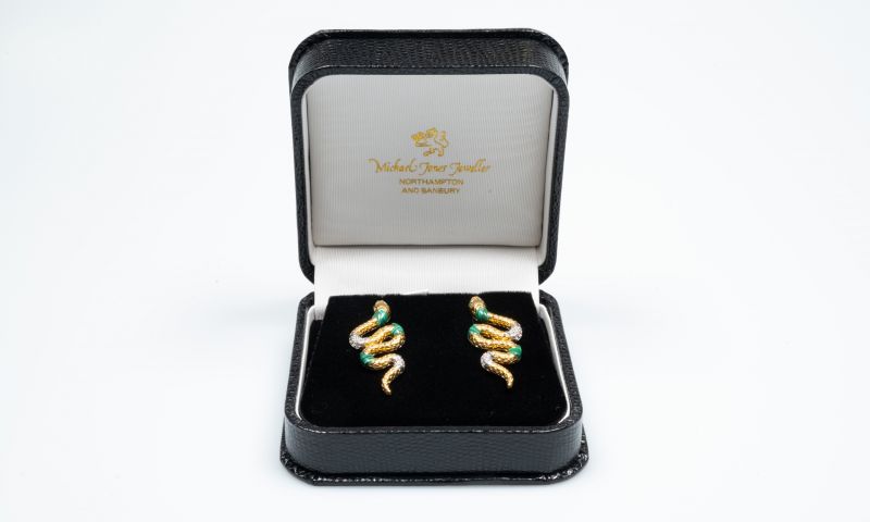 Ti-Sento necklet and earrings set