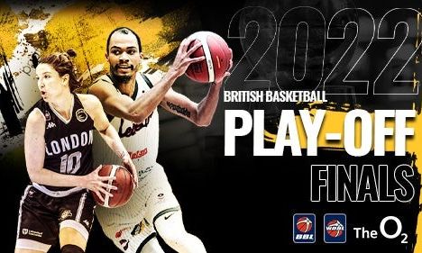 5 tickets to the Basketball Play-off Finals 2022, 15 May, at The O2 arena