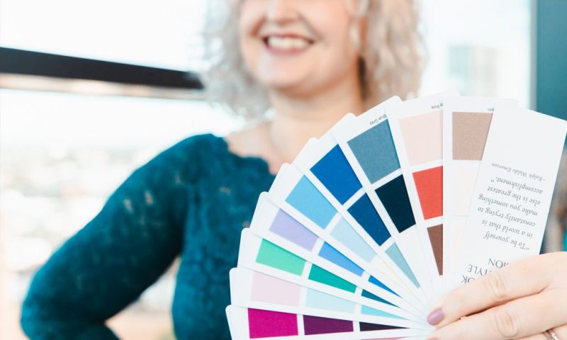 Donna Moule House Of Colour two person consultation.