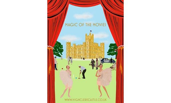 Magic At The Movies at Highclere Castle for two people 10th September 2022