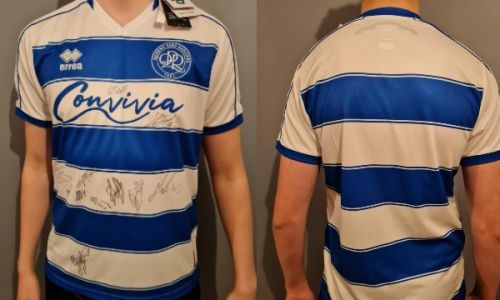 QPR signed squad shirt
