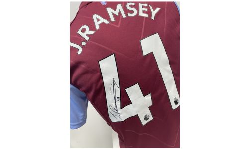 Jacob Ramsey signed shirt from 22/23 season