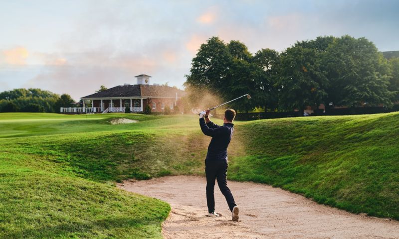 Four ball at Mottram Hall, Cheshire