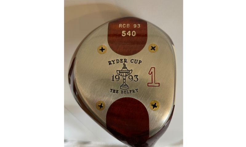 A Limited Edition Ryder Cup 1993 Commemorative Golf Driver