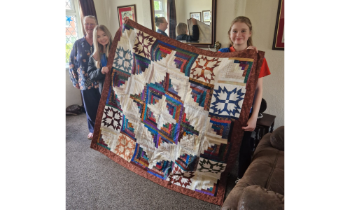 Handsewn Patchwork Quilt