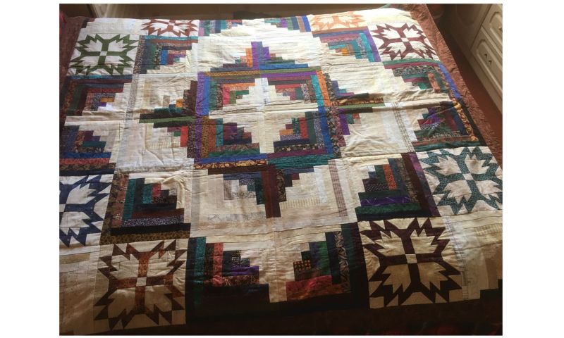 Handsewn Patchwork Quilt