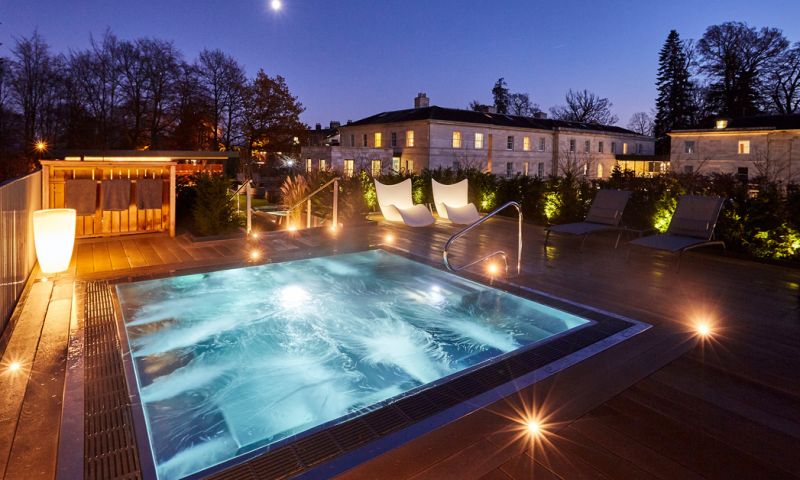 Supper & Roof Top Spa Experience For 2 At Rudding Park, Harrogate