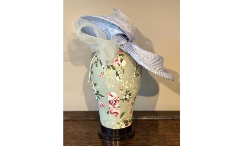 A handmade hat by Rachel Dawson Millinery