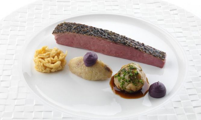 A tasting menu for 2 at one MICHELIN star Restaurant Martin Wishart, Edinburgh