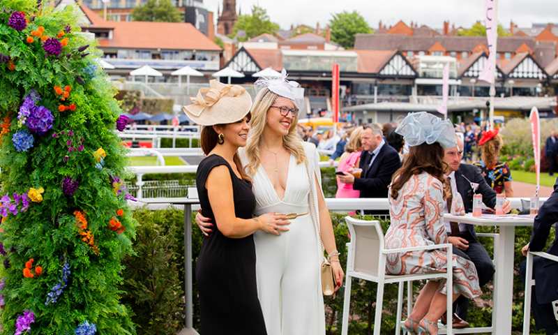 ENTRY FOR 6 TO EDINBURGH GIN GARDEN AT BOODLES MAY FESTIVAL, CHESTER RACES (8th May 2024)