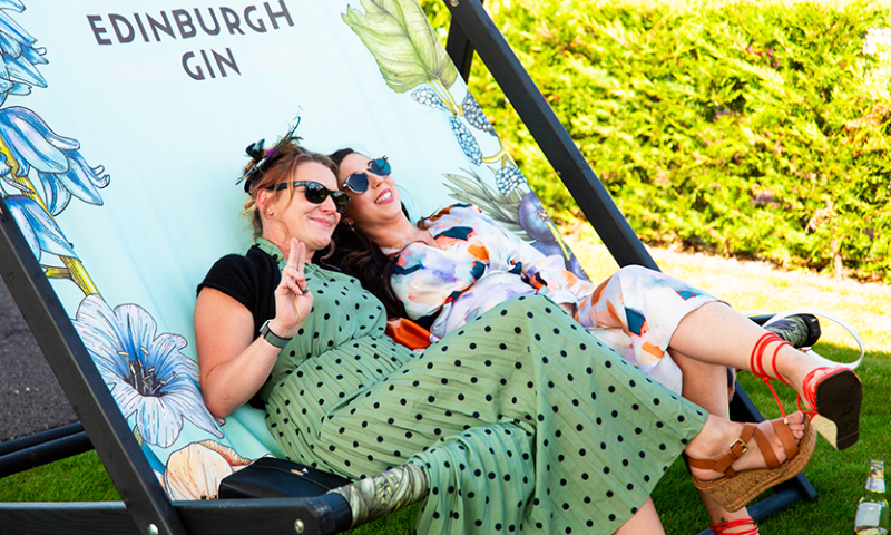 ENTRY FOR 6 TO EDINBURGH GIN GARDEN AT BOODLES MAY FESTIVAL, CHESTER RACES (8th May 2024)