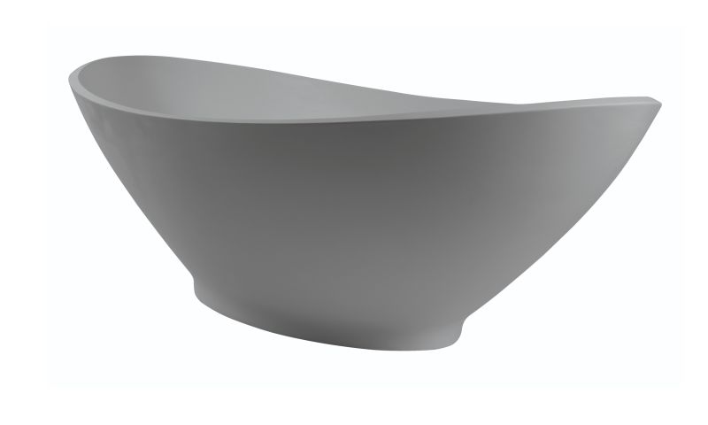 KURV bath in power grey