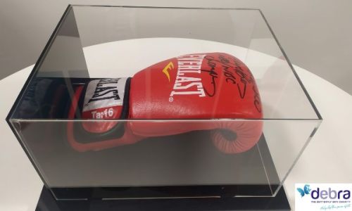 SIGNED BOXING GLOVE BY NIGEL BENN