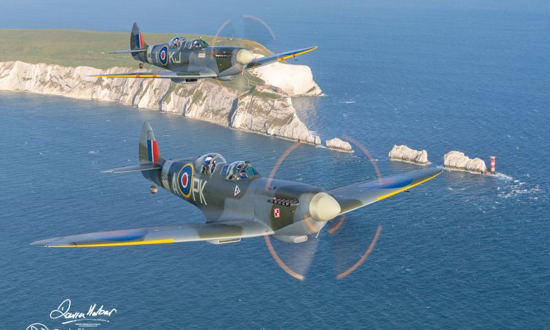 30 Minute Spitfire flight over the English Channel - Goodwood
