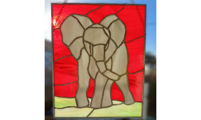 A New Dawn - Glass Suncatcher by Dianne Bray, PatchGlass