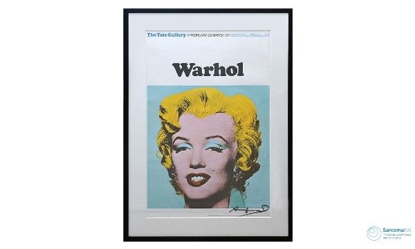 Signed Tate Gallery Poster Andy Warhol