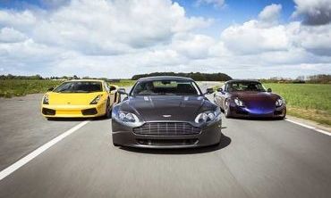 Three Car Supercar Blast for 1