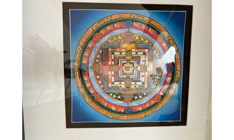 Beautiful Hand Painted Nepalese Art