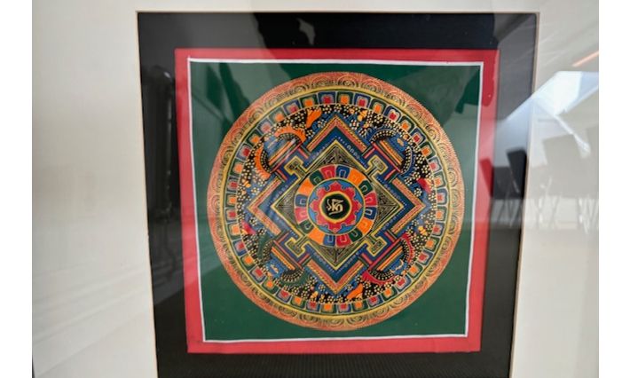 Beautiful Hand Painted Nepalese Art
