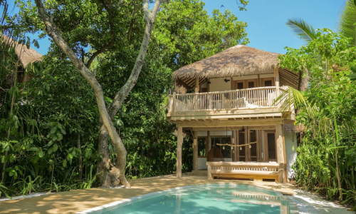7 nights for for four at Soneva Fushi, Maldives