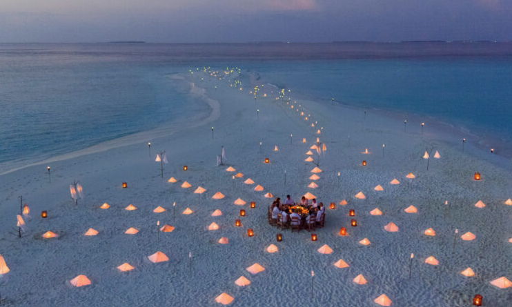 7 nights for for four at Soneva Fushi, Maldives