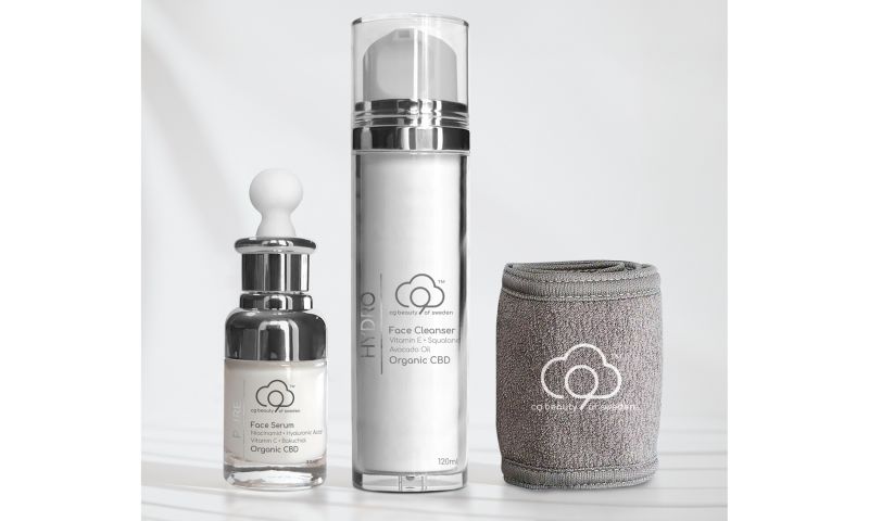 Hamper of beauty products from C9