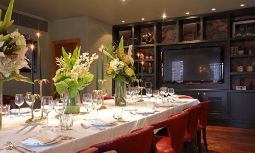 Private Hire for 10 People of Our Neighbourhood’s Albert House Private Dining Room. Dates available from August onwards and subject to venue availability