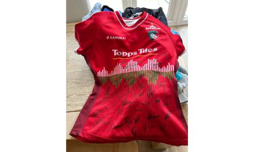 Signed Leicester Tigers Shirt