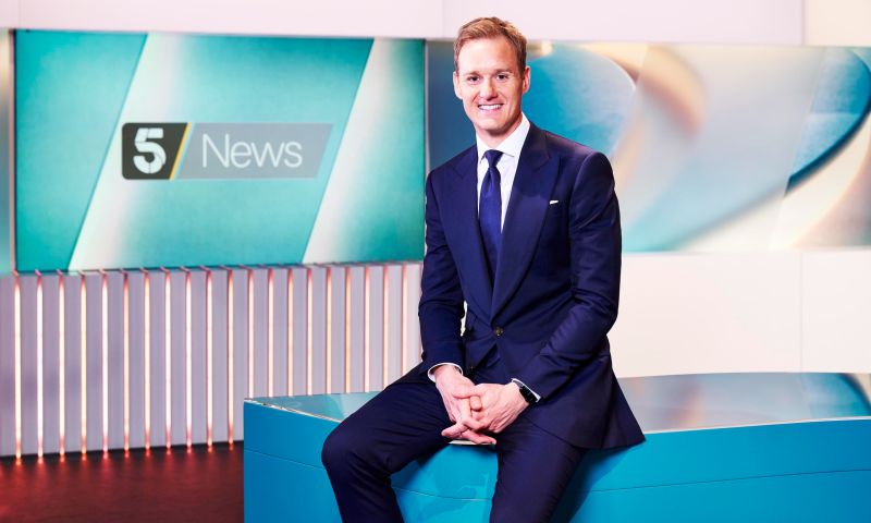 Studio Tour of ITN with a live view of 5 News, hosted by Dan Walker